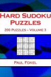 Book cover for Hard Sudoku Puzzles Volume 3