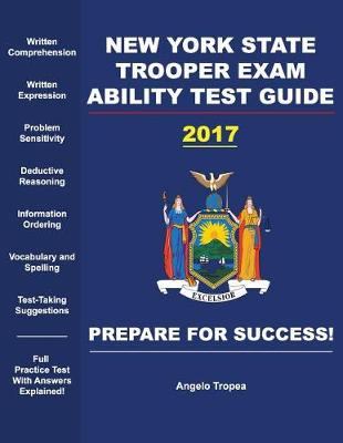 Book cover for New York State Trooper Exam Ability Test Guide