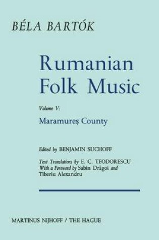 Cover of Rumanian Folk Music