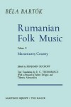 Book cover for Rumanian Folk Music