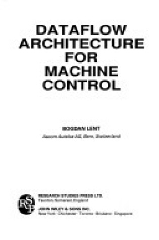 Cover of Dataflow Architecture for Machine Control