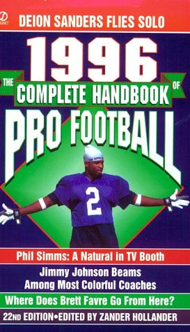 Book cover for 1996 Pro Football Complete Handbook