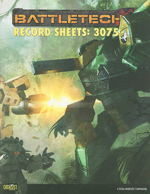 Book cover for Battletech Record Sheets 3075