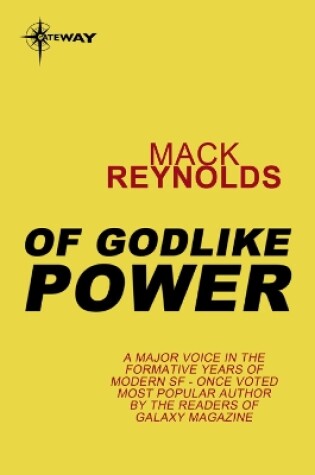 Cover of Of Godlike Power