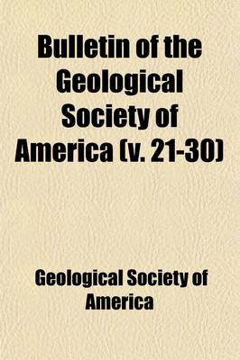 Book cover for Bulletin (Volume 21-30)