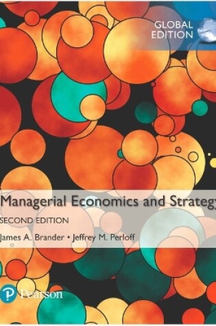 Cover of Managerial Economics and Strategy, Global Edition