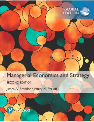 Book cover for Managerial Economics and Strategy, Global Edition