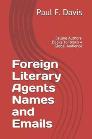 Cover of Foreign Literary Agents Names and Emails