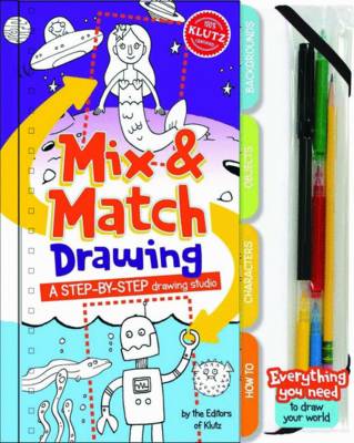Cover of Klutz: Mix and Match Drawing Single