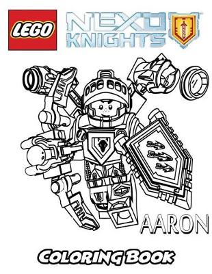 Book cover for Lego Nexo Knights Coloring Book