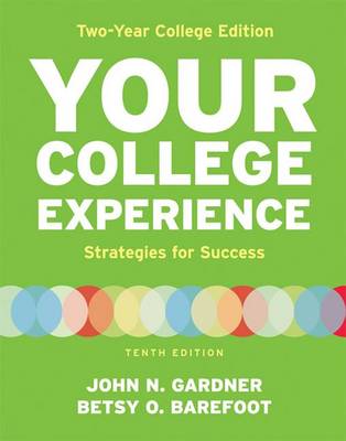 Book cover for Your College Experience, Two Year College Edition