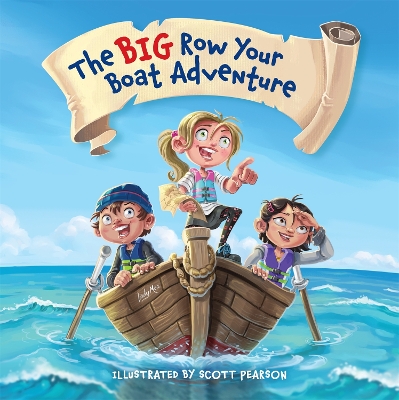 Book cover for The Big Row Your Boat Adventure