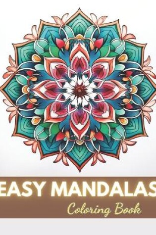 Cover of Easy Mandalas Coloring Book