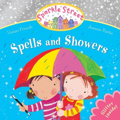 Book cover for Sparkle Street: Spells and Showers