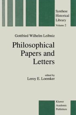 Cover of Philosophical Papers and Letters