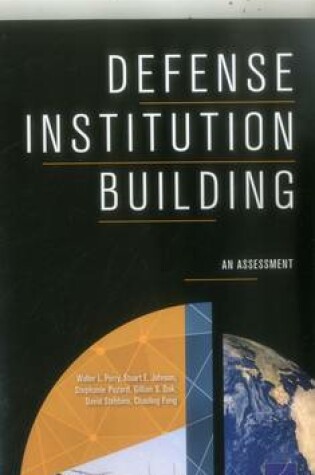 Cover of Defense Institution Building