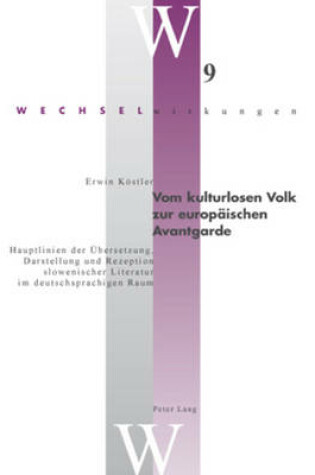 Cover of Vom Kulturlosen Volk Zur Europaeischen Avantgarde