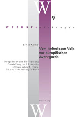 Book cover for Vom Kulturlosen Volk Zur Europaeischen Avantgarde