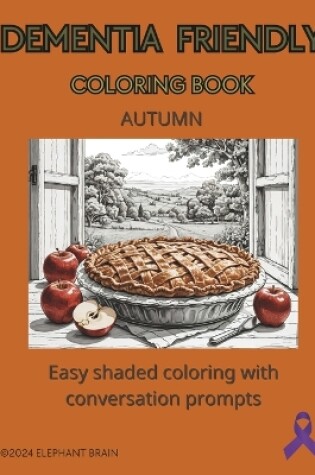 Cover of Dementia Coloring Book - Autumn