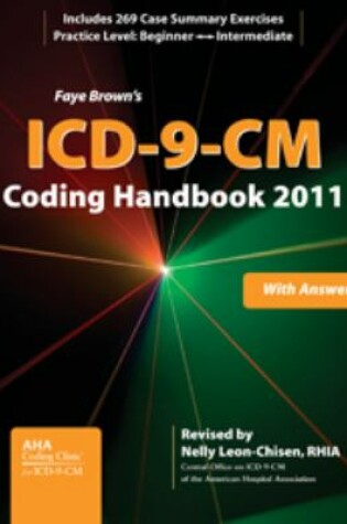 Cover of Faye Brown's ICD-9-CM Coding Handbook with Answers 2011