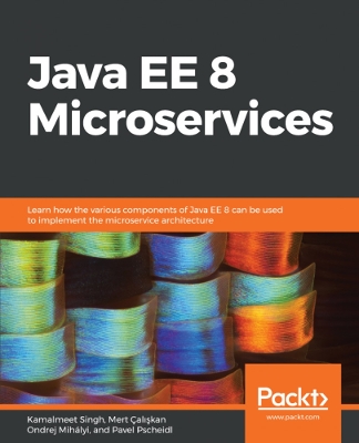 Book cover for Java EE 8 Microservices