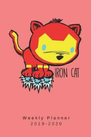 Cover of Iron Cat Weekly Planner 2019-2020