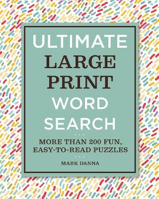 Book cover for Ultimate Large Print Word Search