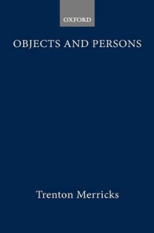 Cover of Objects and Persons