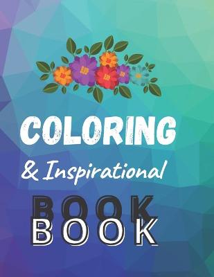 Book cover for Coloring and Inspirational Book