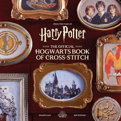 Book cover for The Official Hogwarts Book of Cross-Stitch