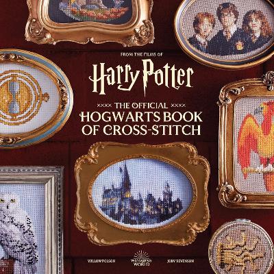 Book cover for The Official Hogwarts Book of Cross-Stitch