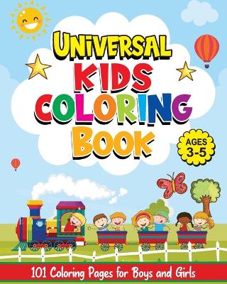 Book cover for Universal Kids Coloring Book