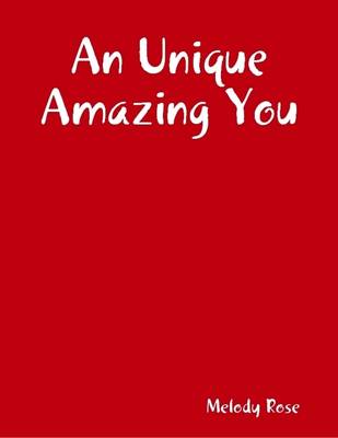 Book cover for An Unique Amazing You