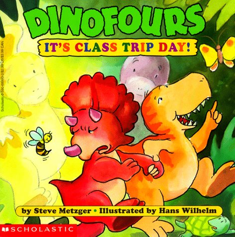 Cover of Dinofours, it's Class Trip Day