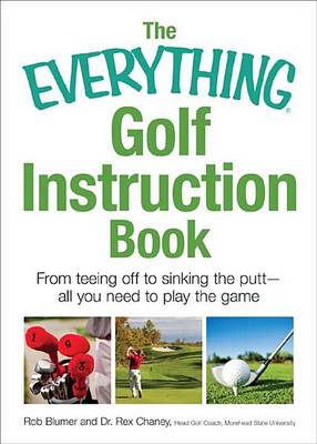 Book cover for The Everything Golf Instruction Book