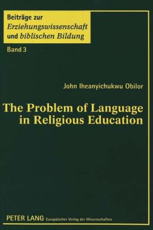 Cover of Problem of Language in Religious Education