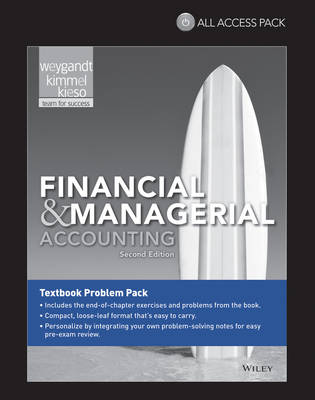 Book cover for Financial & Managerial Accounting All Access Pack Print Component