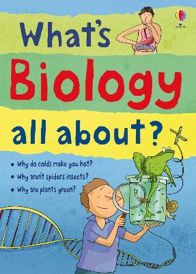 Book cover for What's Biology all about?