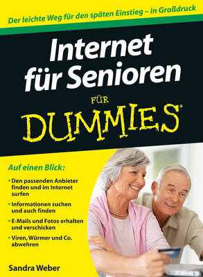 Cover of Internet Fur Senioren Fur Dummies