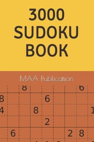 Cover of 3000 sudoku book