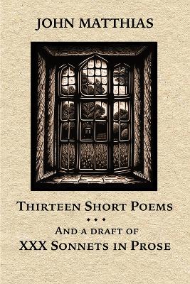 Book cover for Thirteen Short Poems and a Draft of XXX Sonnets in Prose