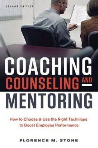 Cover of Coaching, Counseling & Mentoring