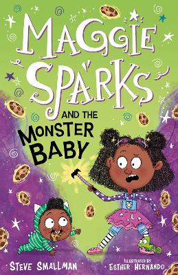 Book cover for Maggie Sparks and the Monster Baby