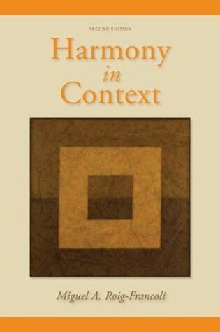 Cover of Harmony in Context