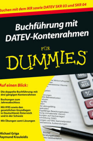 Cover of Buchführung mit DATEV–Kontenrahmen für Dummies