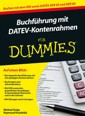 Book cover for Buchführung mit DATEV–Kontenrahmen für Dummies