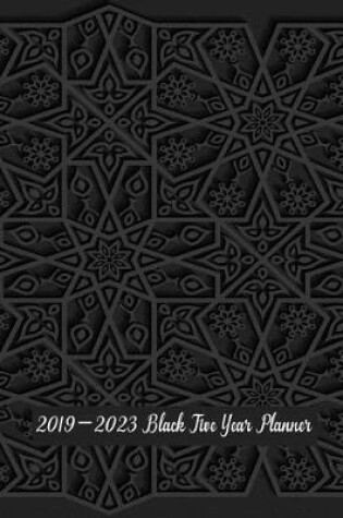 Cover of 2019-2023 Black Five Year Planner