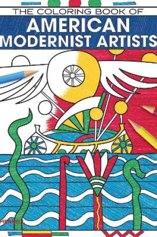 Cover of The Coloring Book of American Modernist Artists