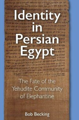 Cover of Identity in Persian Egypt