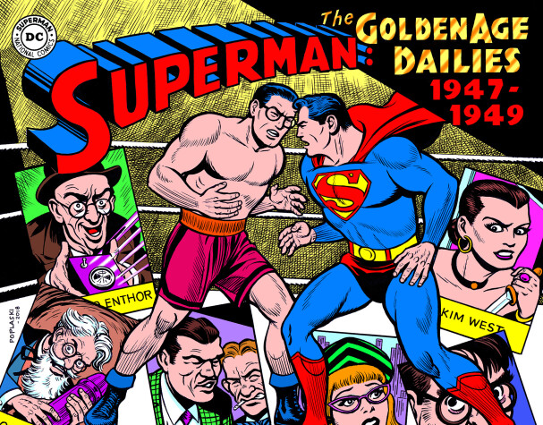 Cover of Superman: The Golden Age Newspaper Dailies: 1947-1949